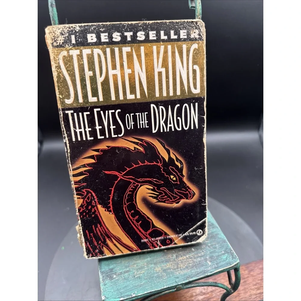 THE EYES OF THE DRAGON STEPHEN KING PAPERBACK 1ST EDITION